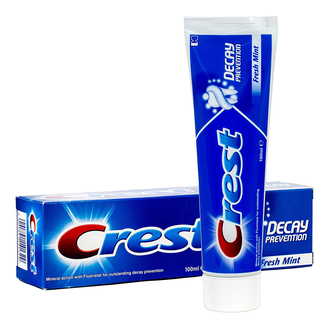 Crest Fresh Mint Toothpaste Decay Prevention 100ml