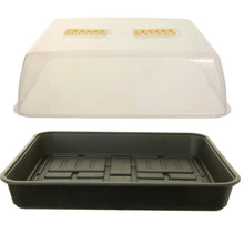 Load image into Gallery viewer, Whitefurze Large 52cm Propagator Cover &amp; Gravel Tray

