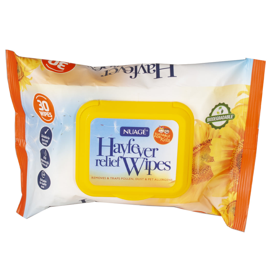 Nuage Hayfever Relief Wipes 30pk
