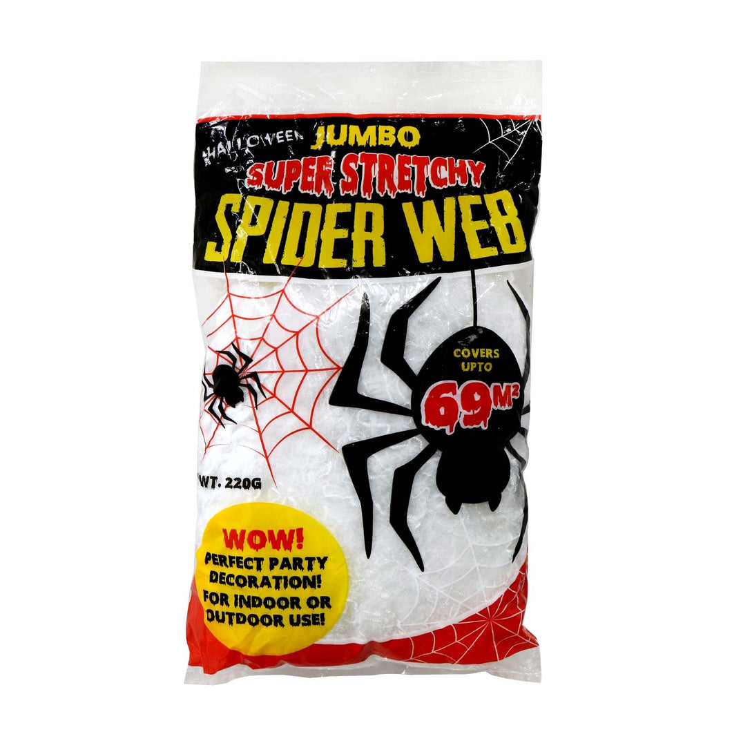 Jumbo super stretchy spider web
