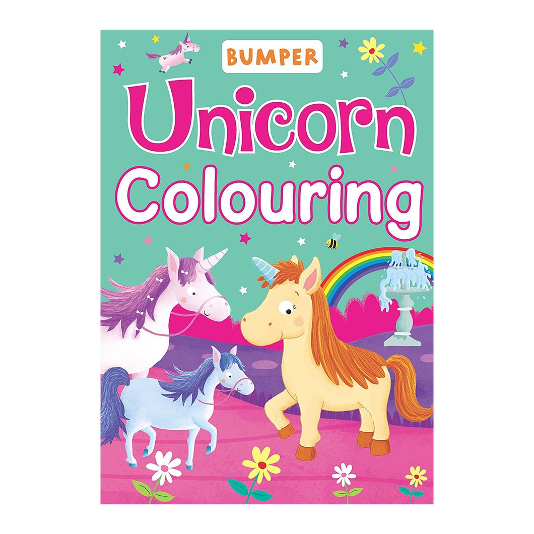 Bumper Unicorn Colouring Book