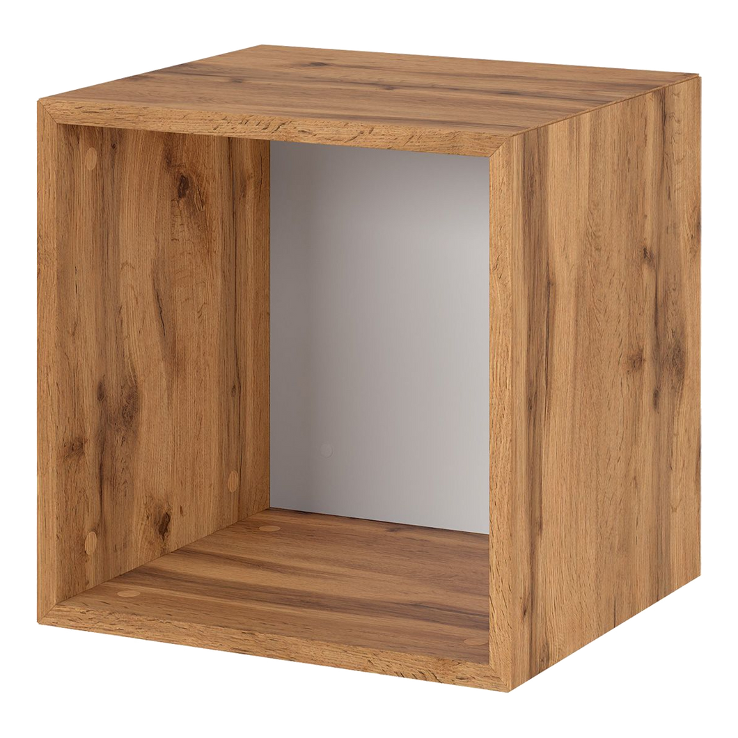 White Oak Storage Cube