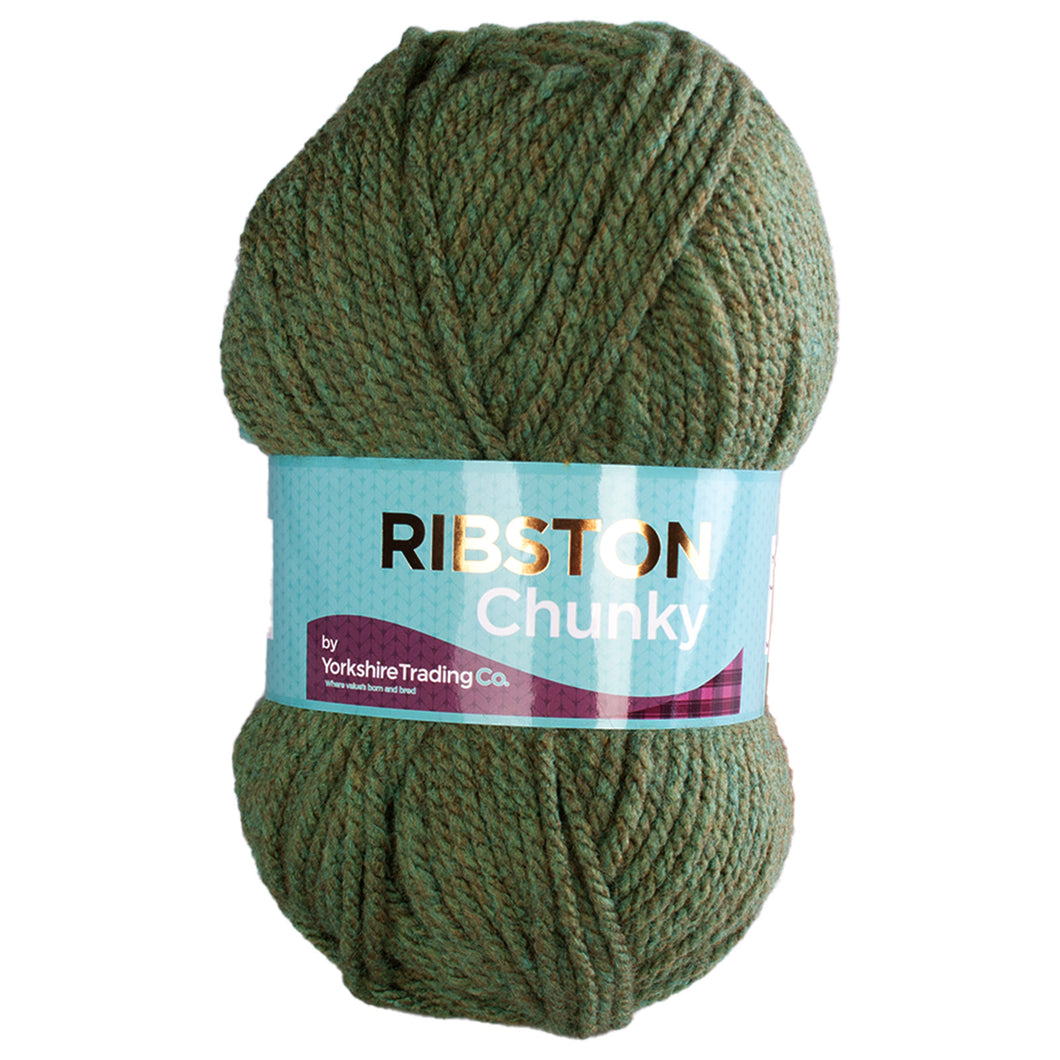 Ribston Chunky Knit Wool 100g Woodland 2101