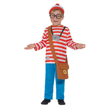Load image into Gallery viewer, Smiffy&#39;s Official Where&#39;s Wally? Children&#39;s Costume

