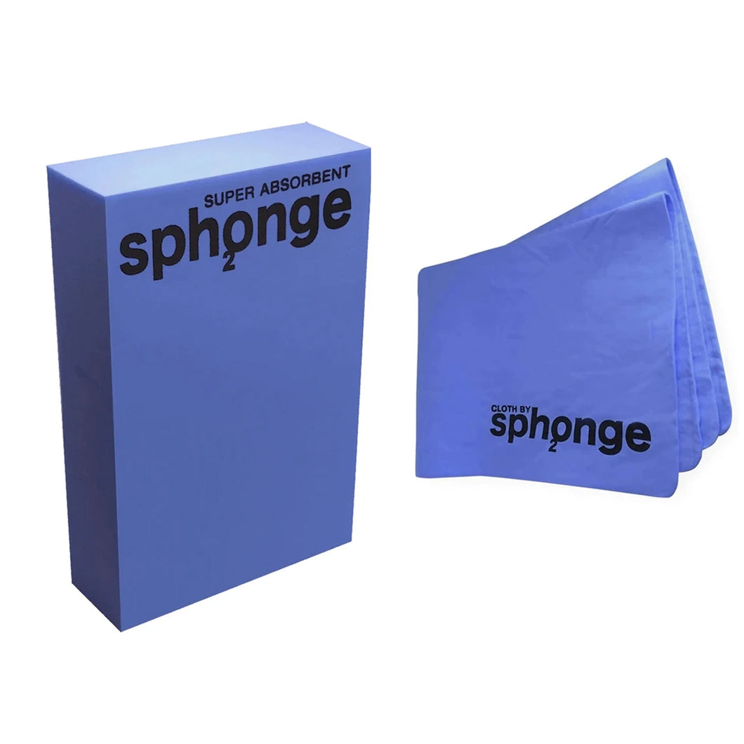 Sph2onge Bundle - Blue Sponge & Cloth