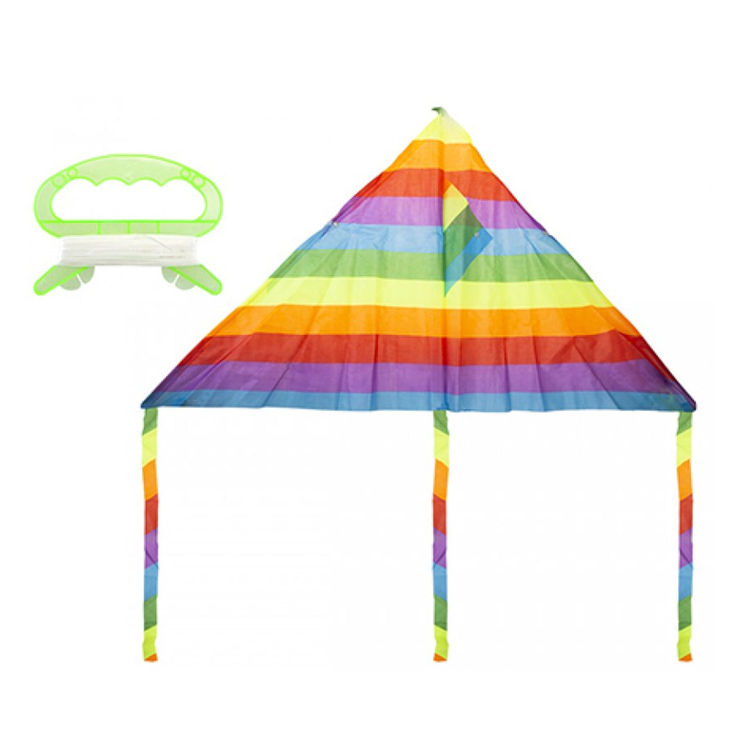 Funkites Rainbow Stripe Vulcan Kite