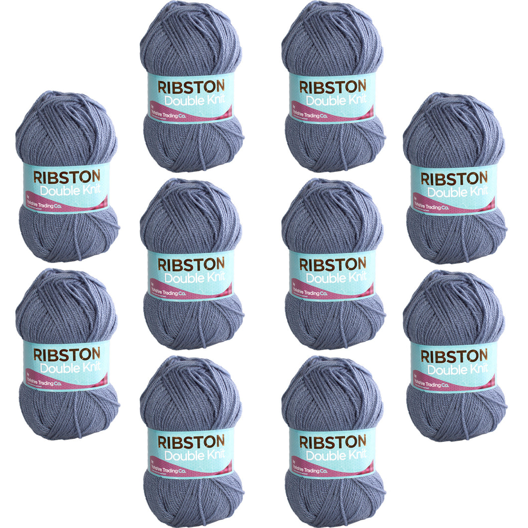 Ribston Double Knit Wool 100g Airforce Blue 31A 10 Pack