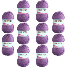 Load image into Gallery viewer, Ribston Double Knit Wool 100g Aubergine 41 10 Pack
