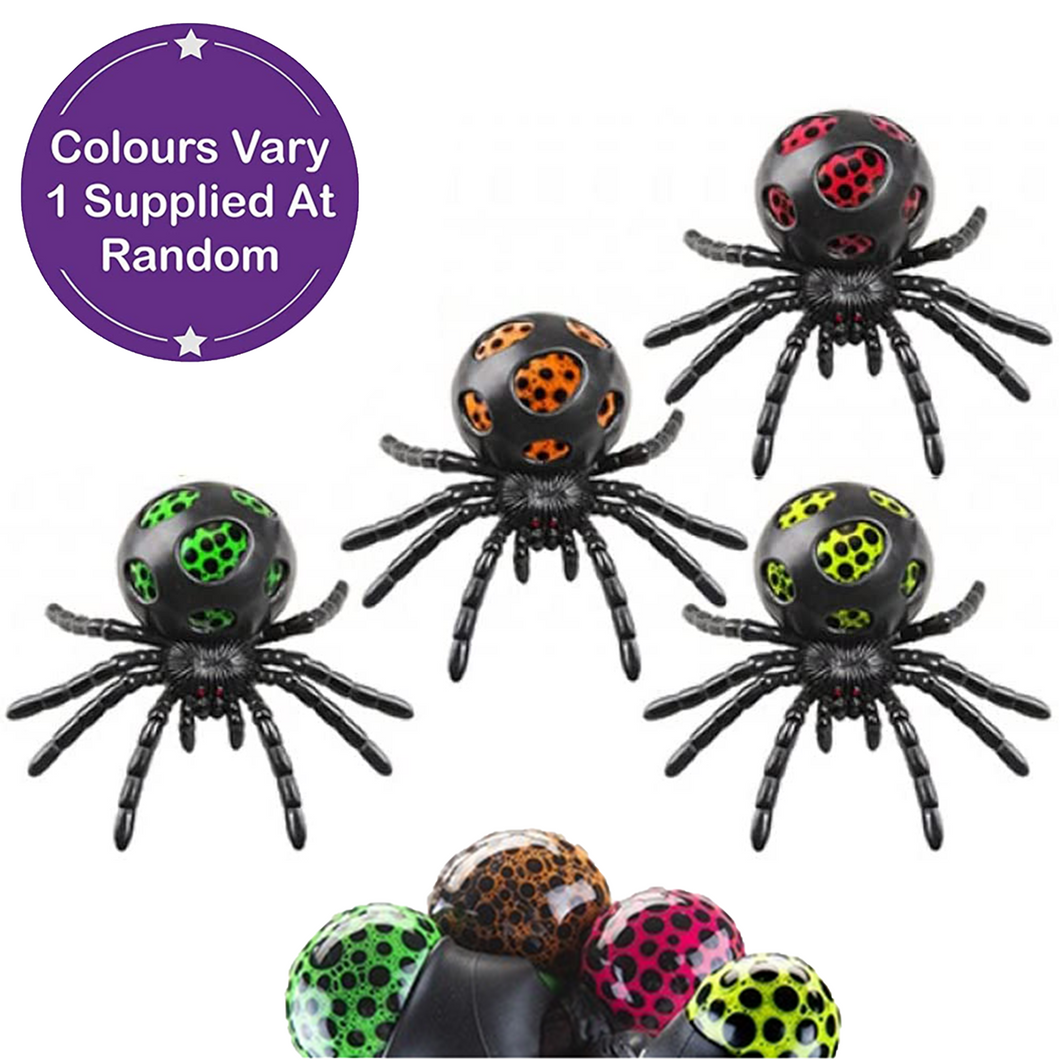 Black Spider Squishy Toy 9cm
