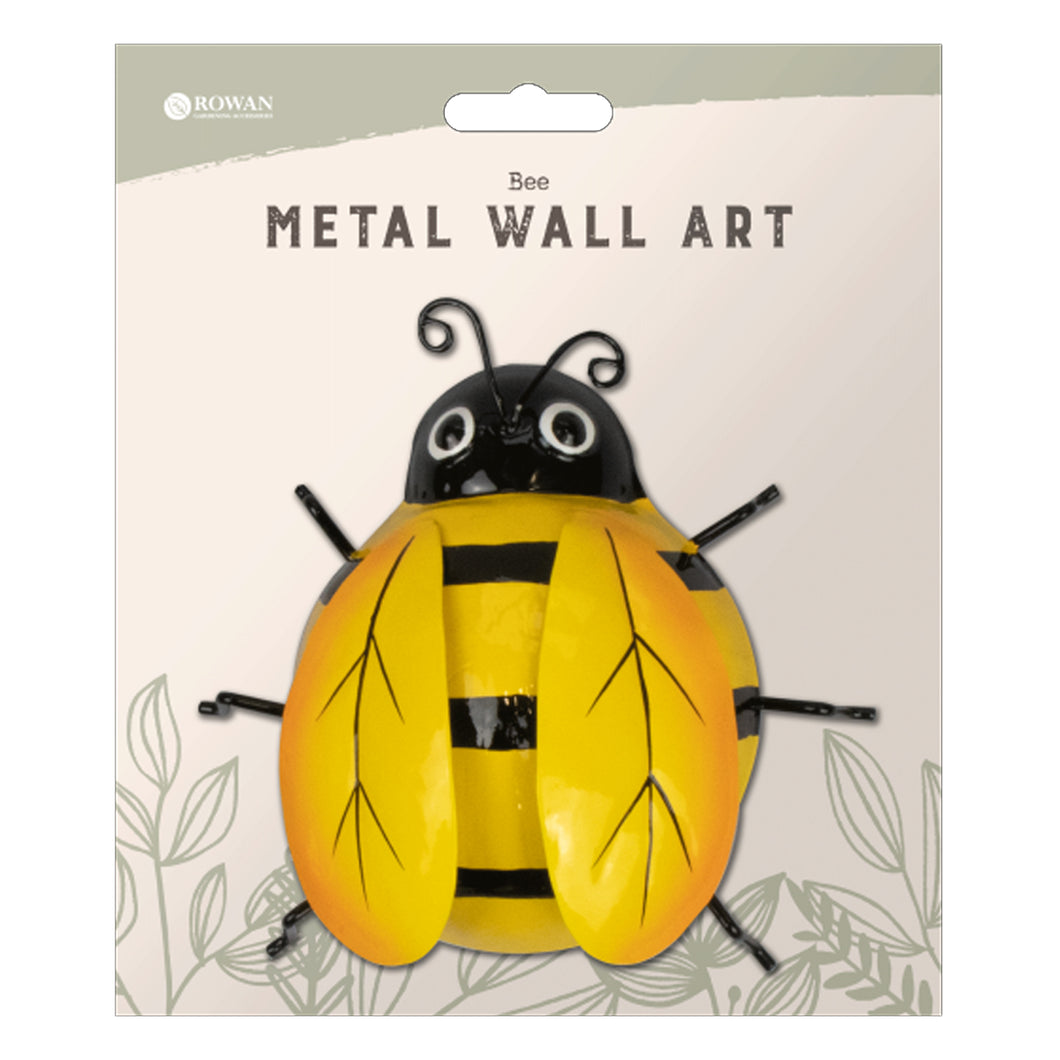 Rowan Bee Metal Wall Decoration