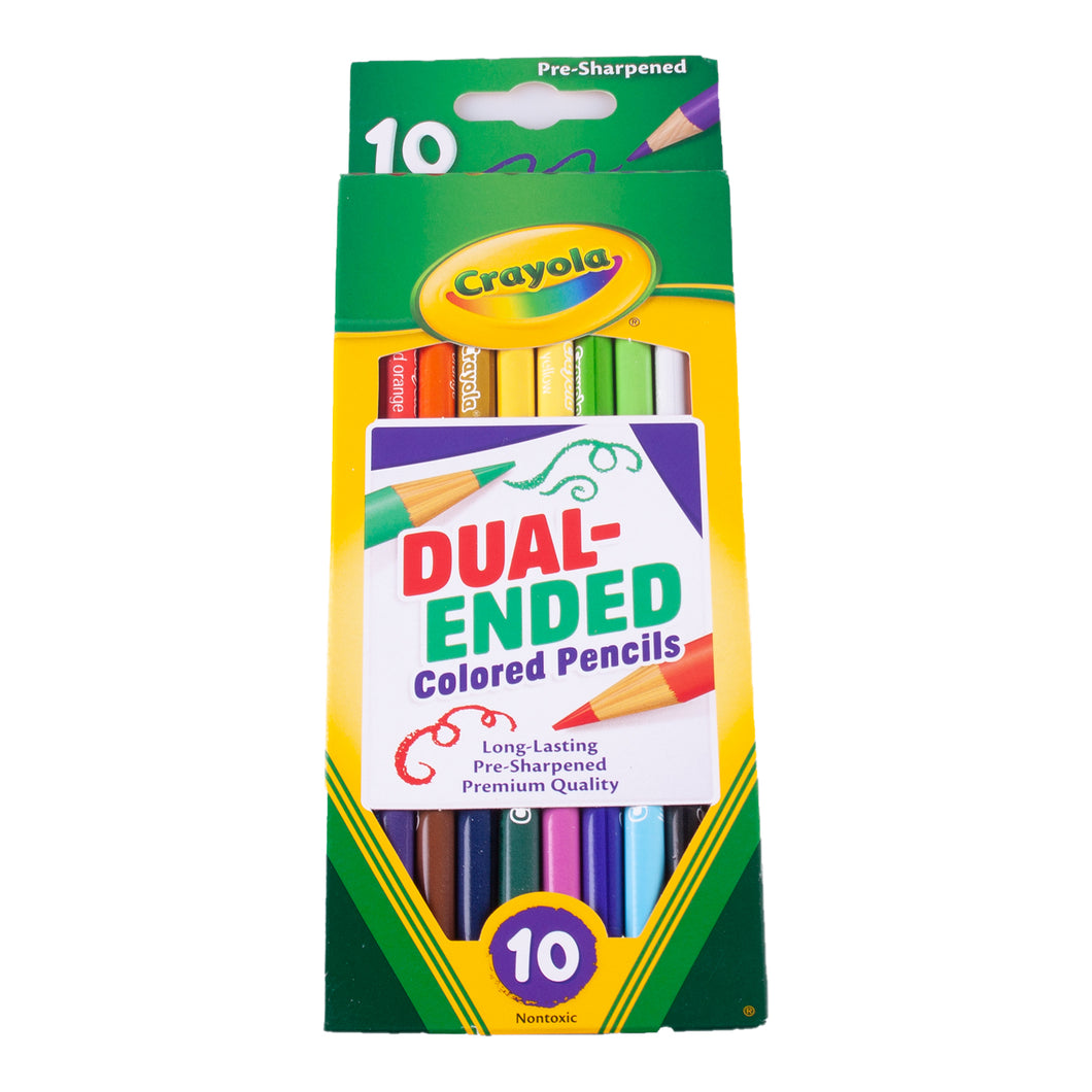 Crayola Double Ended Colour Pencil 10PK