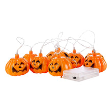 Load image into Gallery viewer, LED Pumpkin string lights