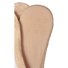 Load image into Gallery viewer, Lace Footsie Socks Size 4-8 3pk - Nude
