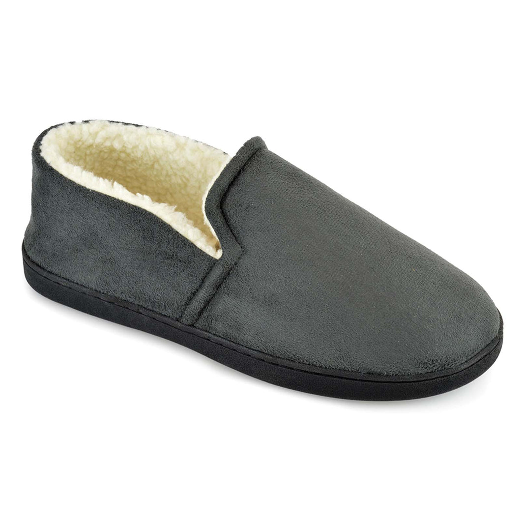 Men's grey slippers