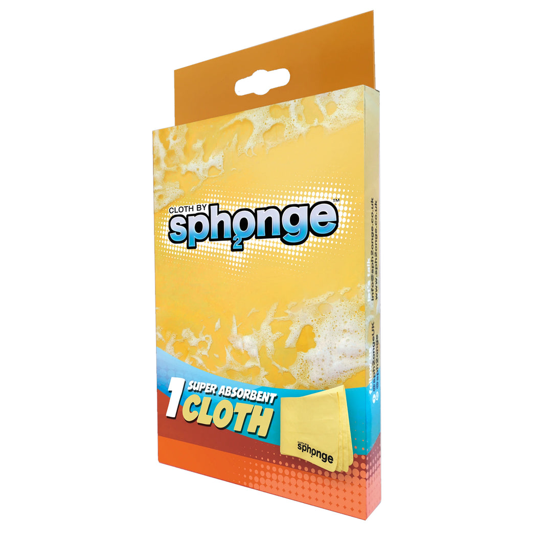 Super Absorbent Yellow Sph2onge Cloth