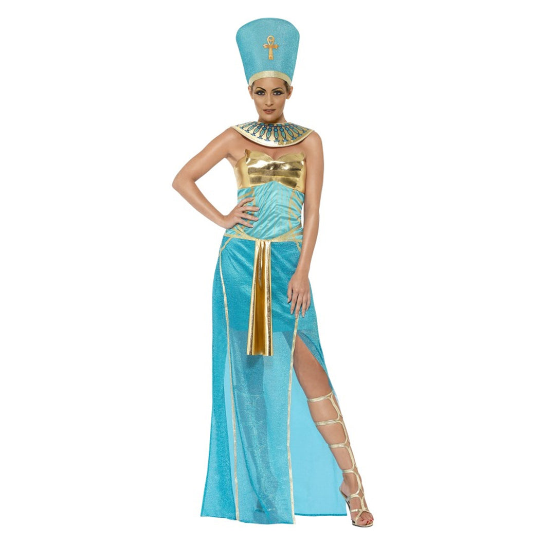 Smiffys Adults Costume Goddess Nefertiti Large
