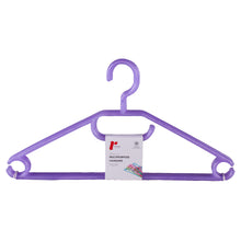 Load image into Gallery viewer, Russel Purple Plastic Hangers - 3 Pack
