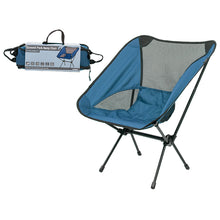 Load image into Gallery viewer, Summit Ultralight Pack Away Chair Indigo Blue 
