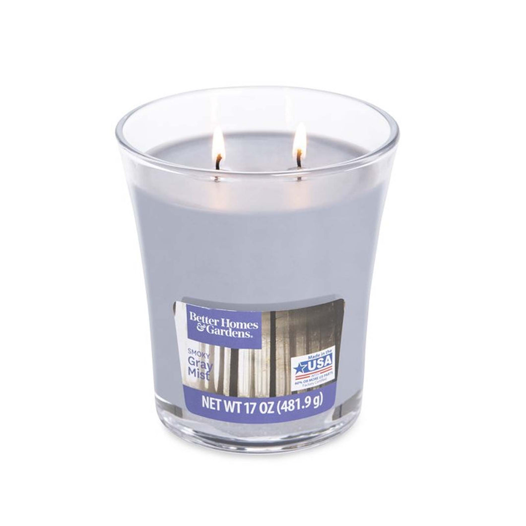 Better Homes Warm Smokey Gray Mist candle