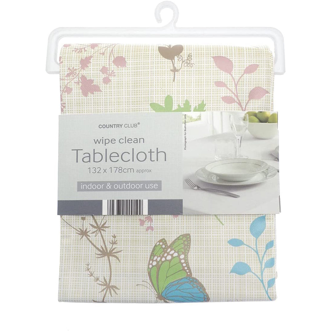 Country Club Wipe Clean PVC Tablecloth