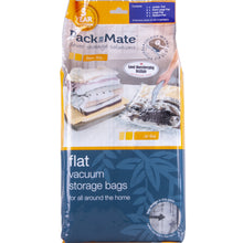 Load image into Gallery viewer, Packmate Flat Vacuum Storage Bag Set 12pc Clear
