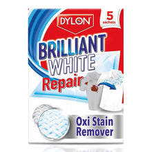 Load image into Gallery viewer, Dylon Brilliant White Oxi Stain Remover 5 Sachets
