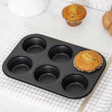 Load image into Gallery viewer, Wham Essentials 6 Cup Muffin Tin

