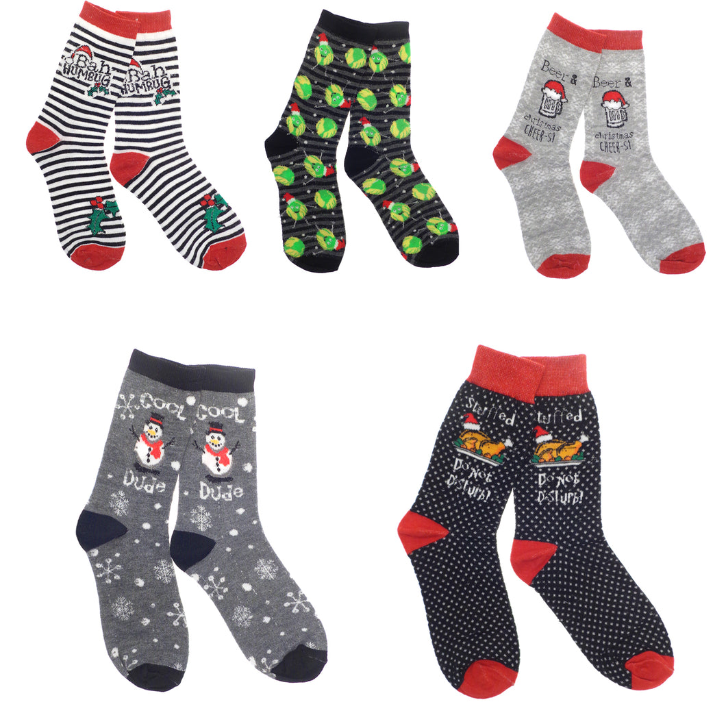 Men's Christmas Socks 1pk