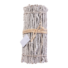 Load image into Gallery viewer, Table Runner Strung Twigs 90 x 20cm - Frosted White
