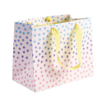 Load image into Gallery viewer, Ombre pastel stars gift bag
