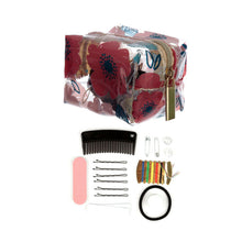 Load image into Gallery viewer, Emergency Travel Kit With Poppy Fields Print

