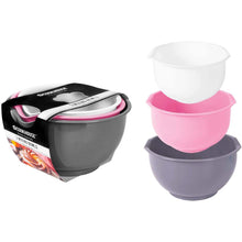 Load image into Gallery viewer, Cookhouse Non-slip Mixing Bowls 3 Pack

