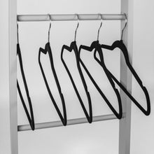 Load image into Gallery viewer, Coco &amp; Grey Black Adult Flock Hangers 5 Pack

