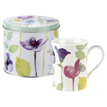 Load image into Gallery viewer, Portmeirion Water Garden Mug And Tin Set
