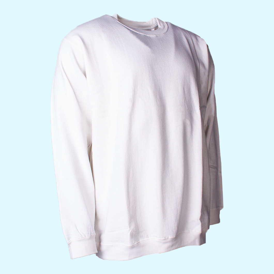 Phil Bexter White Crew Neck Sweatshirt Extra Large