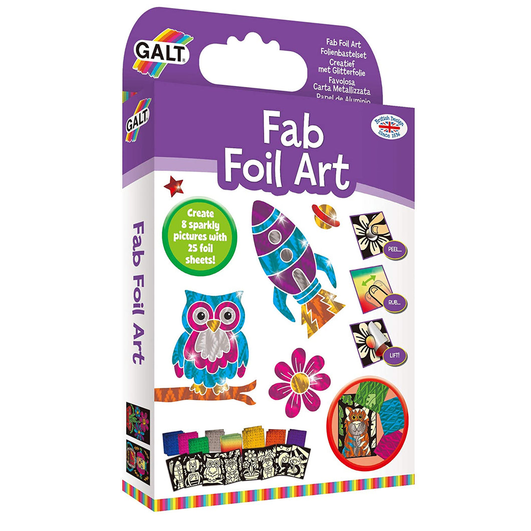 Galt Toys Fab Foil Art Activity Kit
