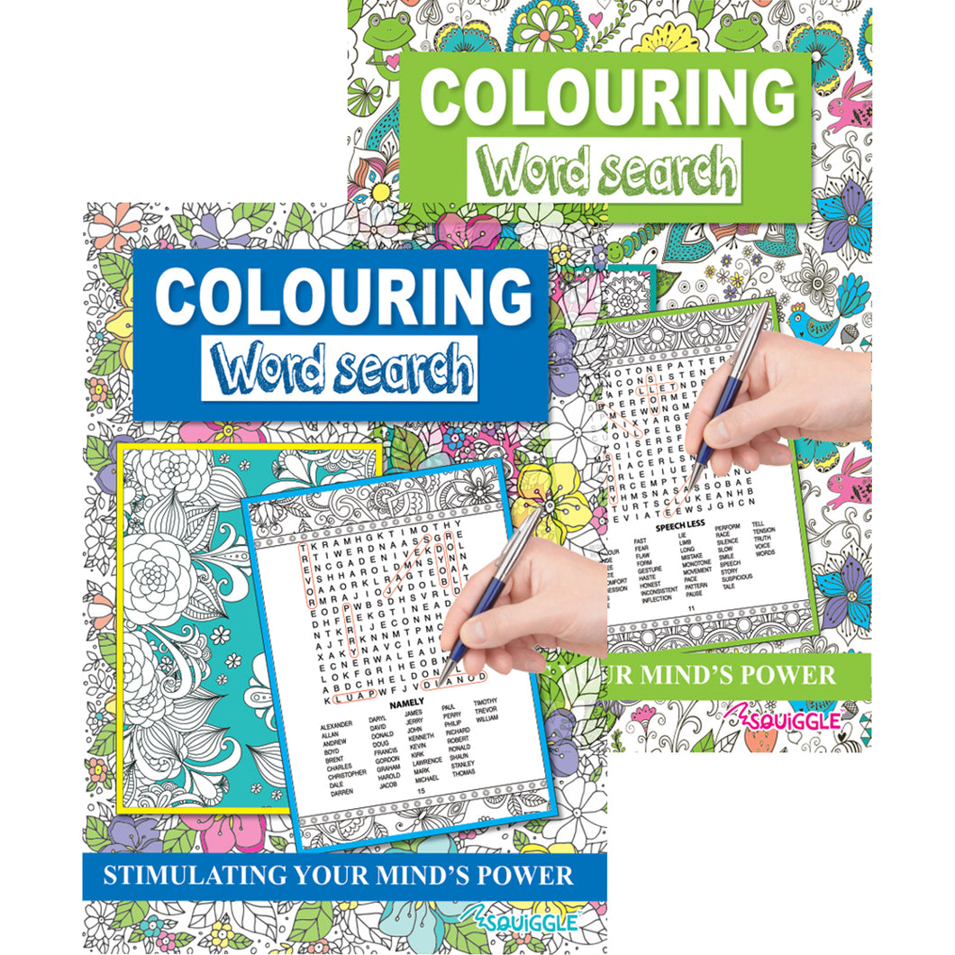 Colouring Word Search