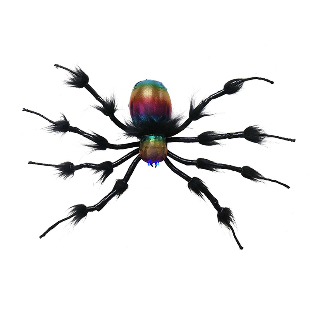 Motion sensor animated spider