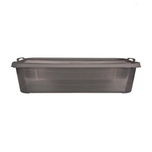 Load image into Gallery viewer, Under Bed Storage Box with Lid &amp; Handles 32ltr - Grey
