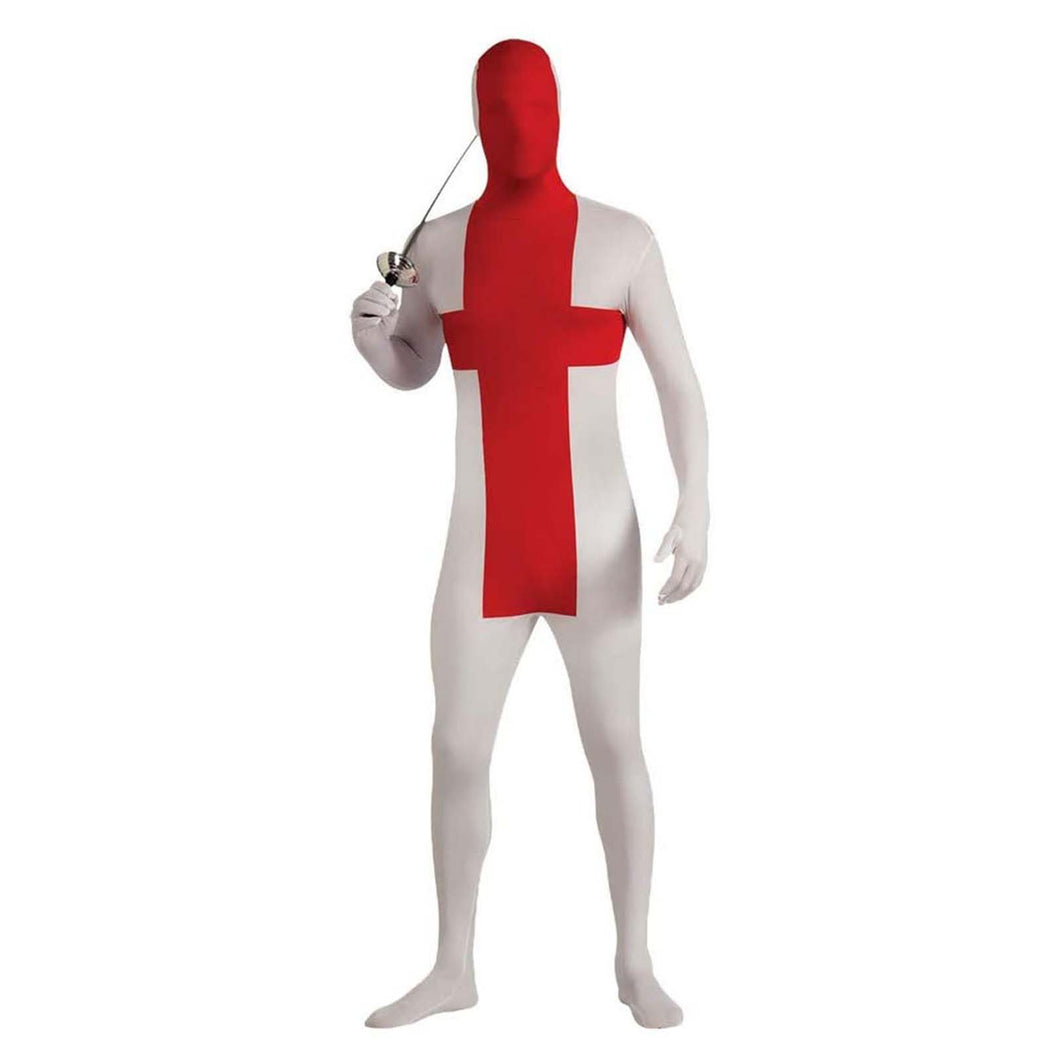 Rubie's England Flag 2nd Skin Suit