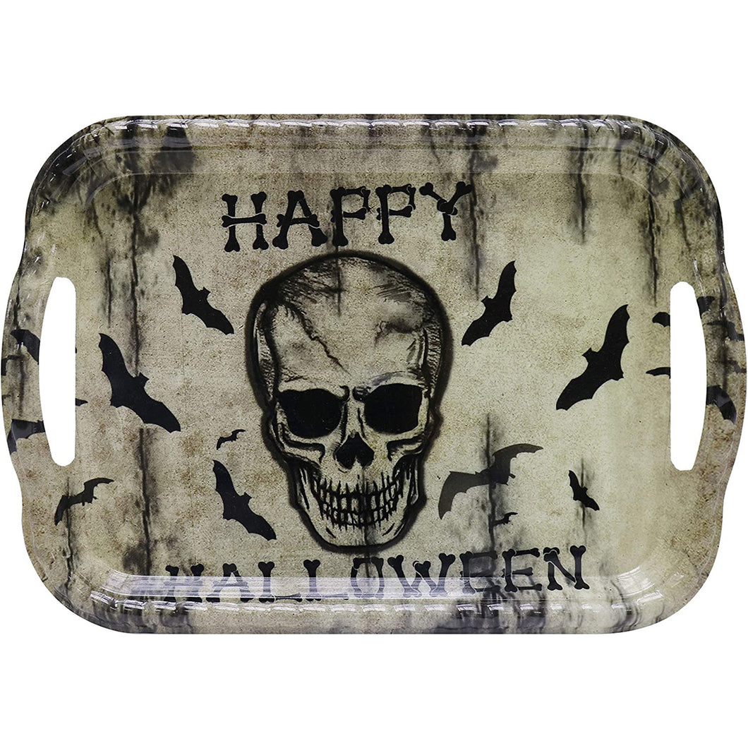 Halloween Skull Print Tray