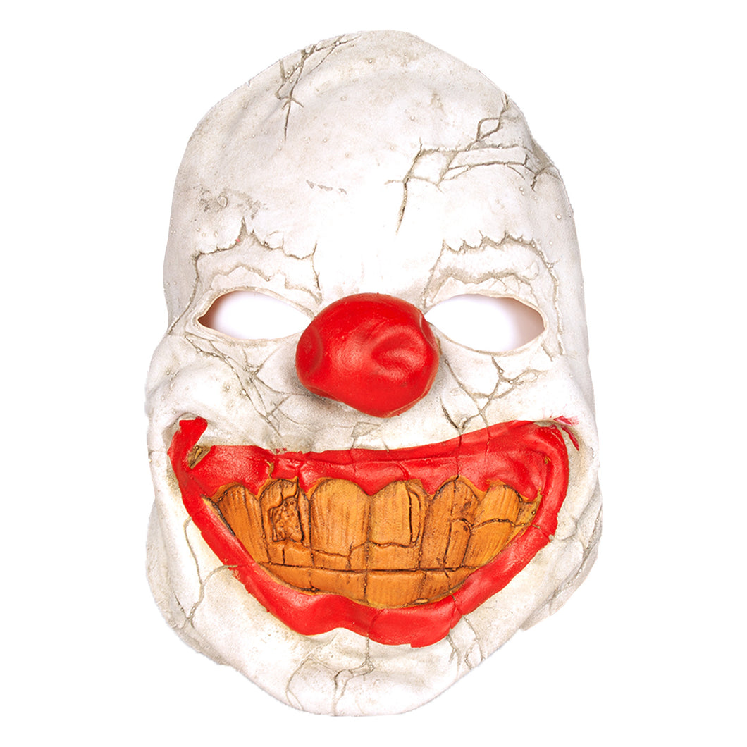 Halloween Latex Clown With A Hood Mask