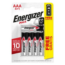 Load image into Gallery viewer, Energizer Max AAA 4+1pk
