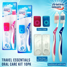 Load image into Gallery viewer, Toothbrush Travel Set 10 Pack Assorted
