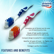 Load image into Gallery viewer, Toothbrush Travel Set 10 Pack Assorted
