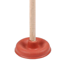 Load image into Gallery viewer, Wooden Handled Plunger 15cm
