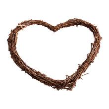 Load image into Gallery viewer, Heart Vine Twig Wreath 6&quot;
