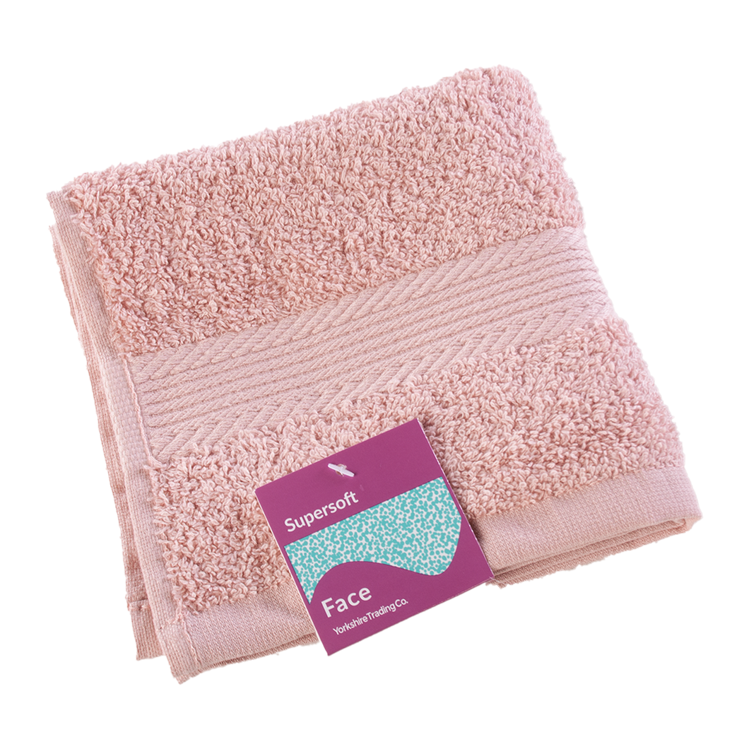 100% Cotton Luxury Towels - Pink