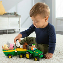 Load image into Gallery viewer, Tomy Toys John Deere Johnny Animal Sounds Tractor
