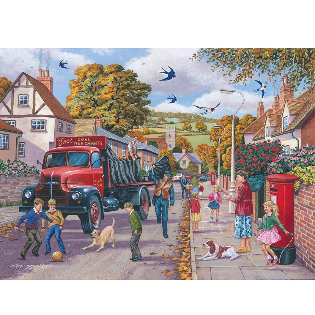 House Of Puzzles Coalman Delivery 1000 Piece Jigsaw
